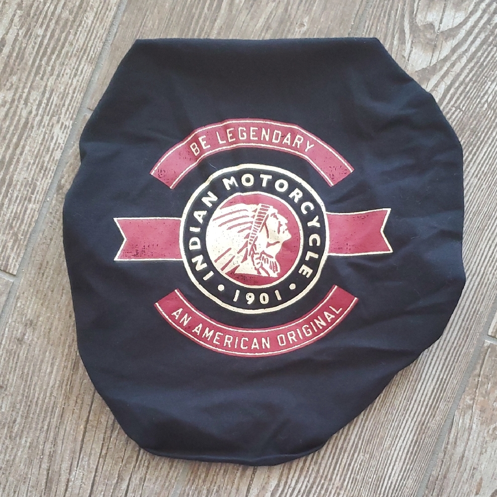 Indian Motorcycle Black Bandana Headband